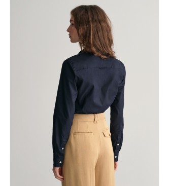Gant Chemise Oxford Slim Fit stretch marine