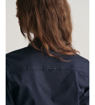 Gant Chemise Oxford Slim Fit stretch marine