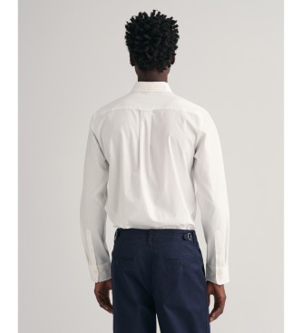 Gant Pinpoint Oxford Regular Fit skjorte hvid