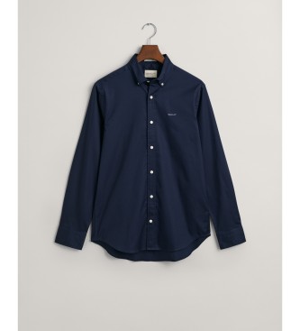 Gant Pinpoint Oxford Shirt Regular Fit navy