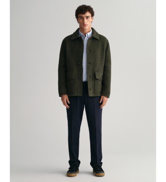 Gant Koszula Pinpoint Regular Fit Oxford w kolorze niebieskim