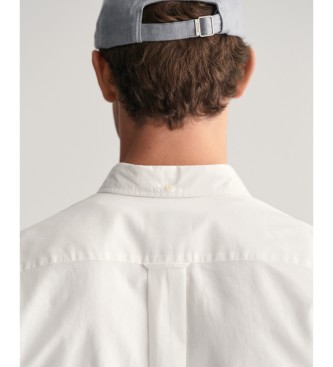 Gant Koszula o regularnym kroju z białej bawełny i lnu