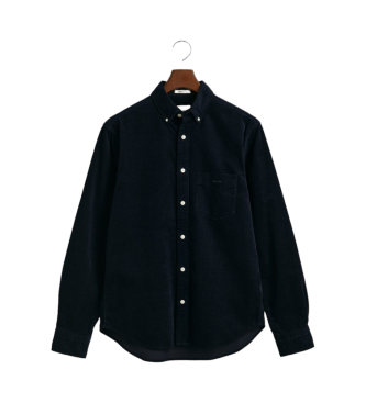 Gant Regular Fit corduroy navy shirt