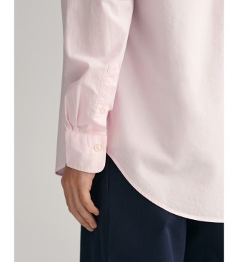 Gant Regular Fit Pink Poplin Shirt