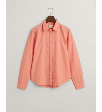 Gant Poplinskjorta med normal passform orange