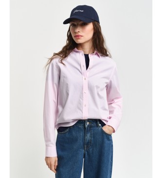 Gant Regular Fit Pink Poplin Shirt