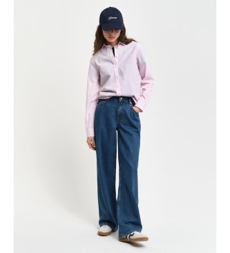 Gant Regular Fit-skjorta i rosa poplin