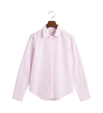 Gant Regular Fit Roze Popeline Overhemd