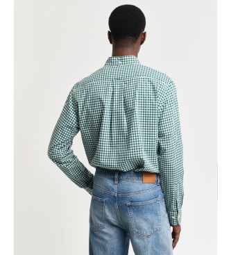 Gant Regular Fit green Vichy check poplin shirt