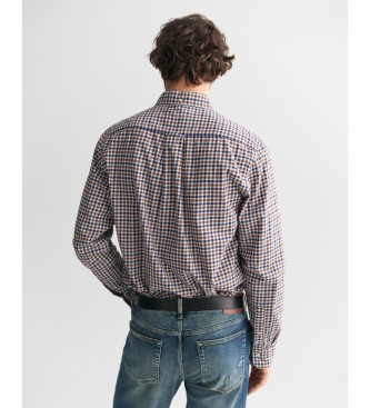 Gant Camisa de sarja leve Vichy Plaid Regular Fit