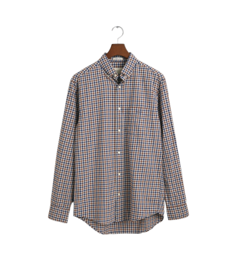 Gant Regular Fit Lttvikts Twill Vichy Plaid Regular Fit Skjorta