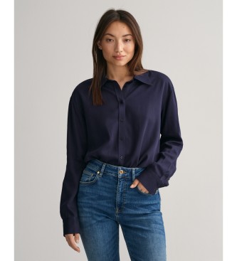 Gant Camicia dalla vestibilit comoda blu scuro