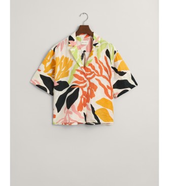 Gant Relaxed Fit Palm Print flerfarvet skjorte