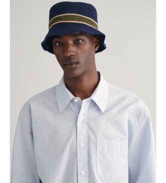 Gant Relaxed Fit Heritage Poplin skjorta bl