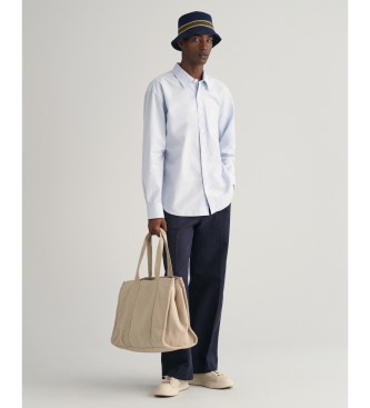 Gant Relaxed Fit Heritage Popeline Hemd blau