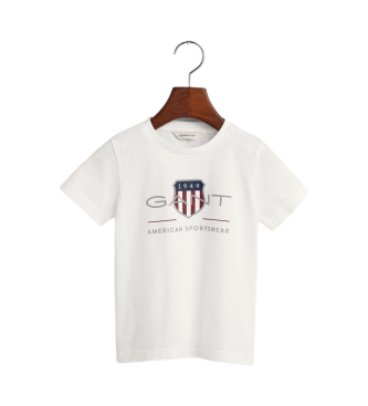 Gant T-shirt Archive Shield branca