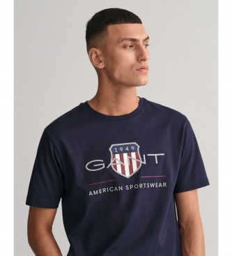 Gant Archive Shield T-shirt navy