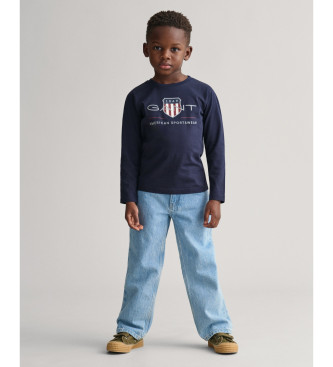 Gant Archiv Shield Kids navy Langarm-T-Shirt