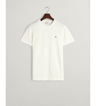Gant Hvid pique T-shirt