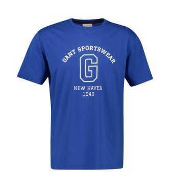 Gant Graphic T-shirt blue