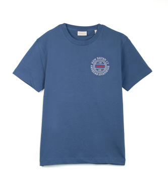 Gant Grafična majica modra