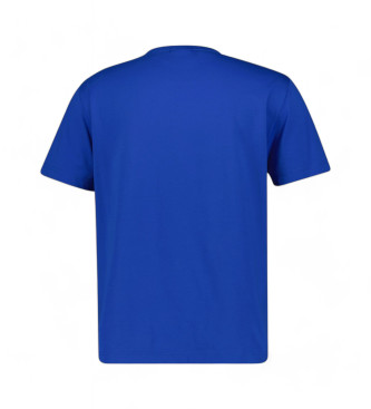 Gant Grafik-T-Shirt blau