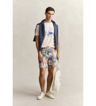 Gant Maglietta grafica beige