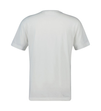 Gant Grafisch T-shirt wit