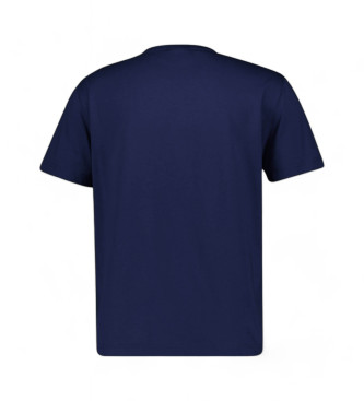 Gant Grafik-T-Shirt navy