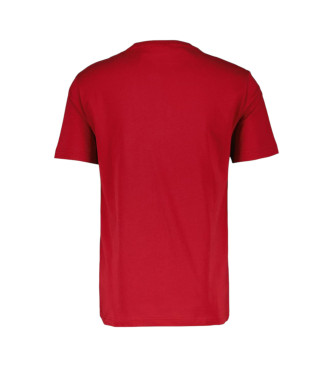 Gant Grafik-T-Shirt rot