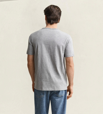 Gant Tee-shirt chiné gris