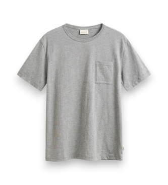 Gant Tee-shirt chiné gris