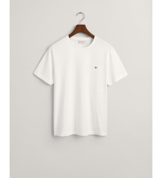 Gant T-shirt Regular Fit Shield white