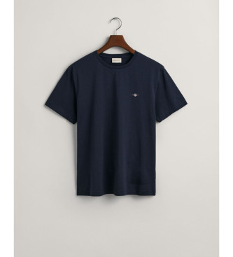 Gant T-shirt con scudo dalla vestibilit regolare blu scuro