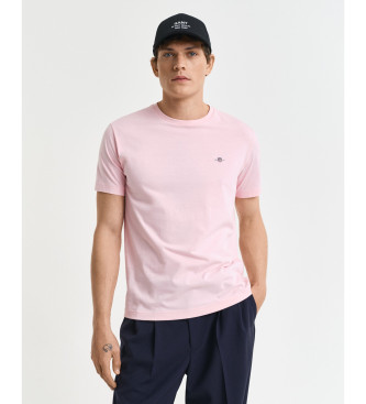 Gant T-shirt Regular Fit Shield pink