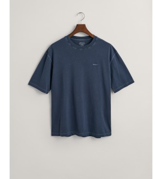 Gant T-shirt blu scuro sbiadita dal sole