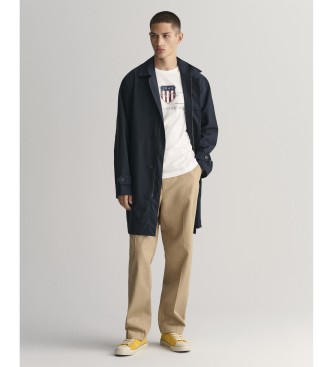 Gant Camiseta Archive Shield blanco