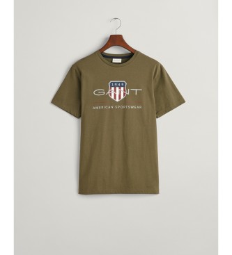 Gant Archive Shield T-shirt green