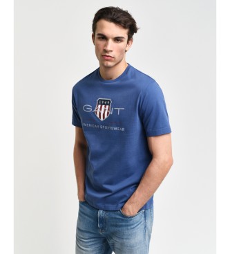 Gant T-shirt Scudo Archivio blu