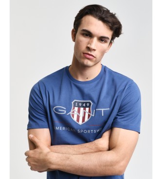 Gant Archive Shield T-shirt bleu