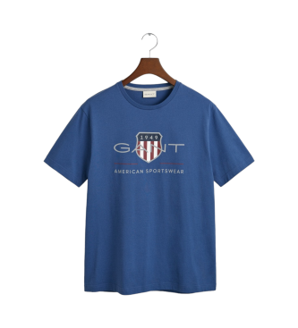 Gant Archiv Schild T-shirt blau