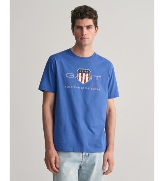 Gant Archiv Schild T-shirt blau