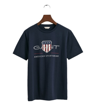 Gant Camiseta Archive Shield Teens marino marino