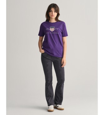 Gant Archive Shield Teens T-shirt lila