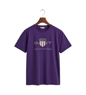 Gant Archive Shield Teens T-shirt lilas