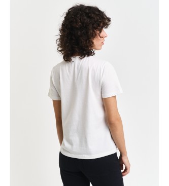 Gant T-shirt con scritta bianca