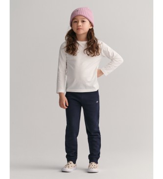 Gant Kinder T-shirt lange mouwen wit