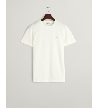 Gant Wit piqu T-shirt