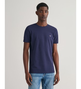 Gant Navy pique T-shirt