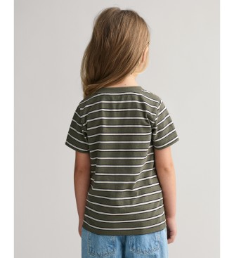 Gant Striped T-shirt green